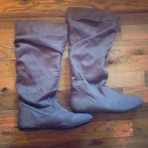 Suede Fall Boots👢